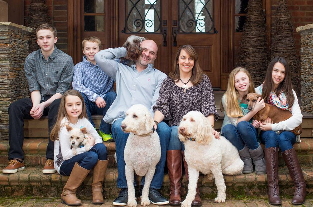 Dr. Muncy and his Family - Pediatric Dentist in Greenville, SC